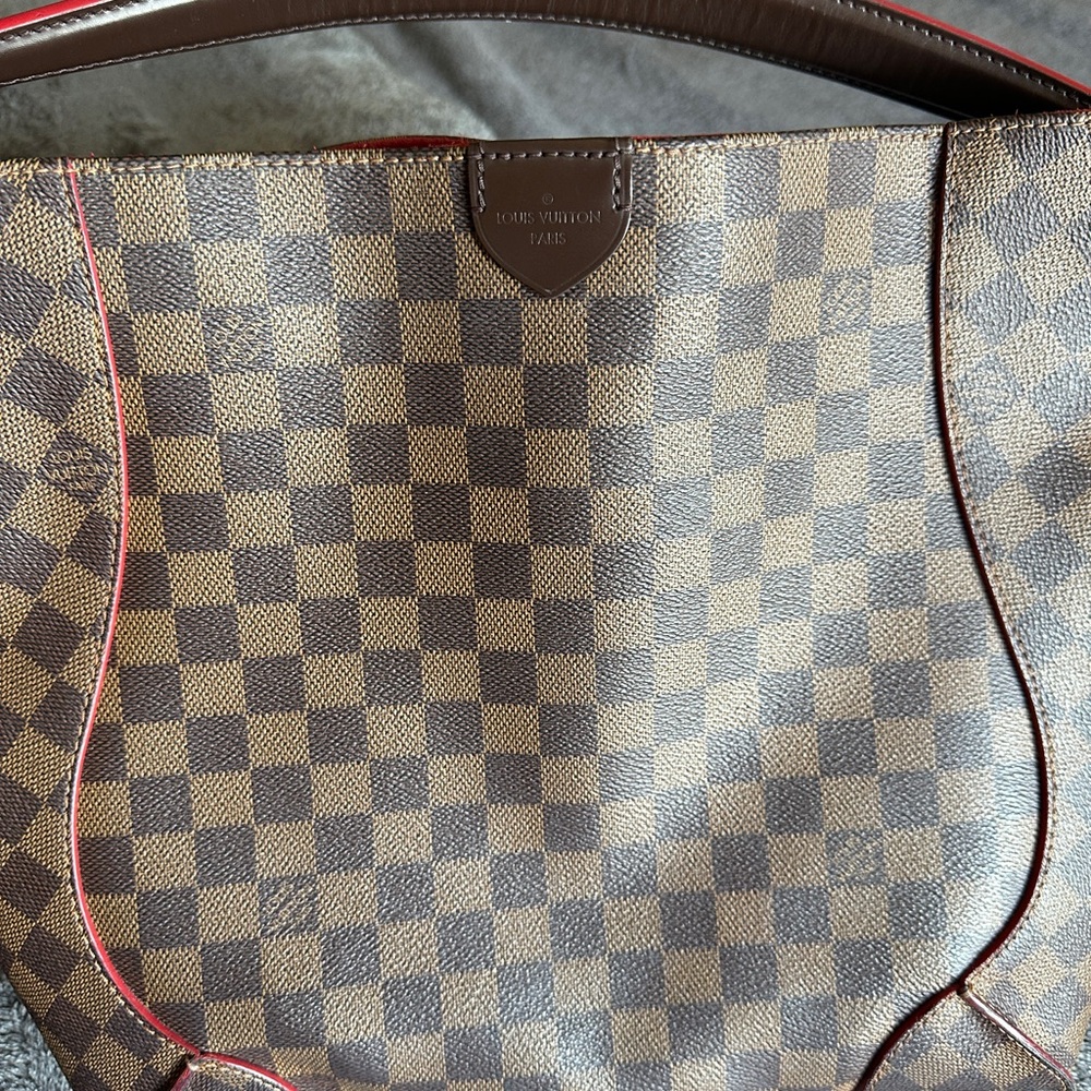 Louis Vuitton Brown Checkered Women's Bag